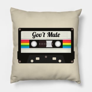 Gov't Mule / Cassette Tape Style Pillow