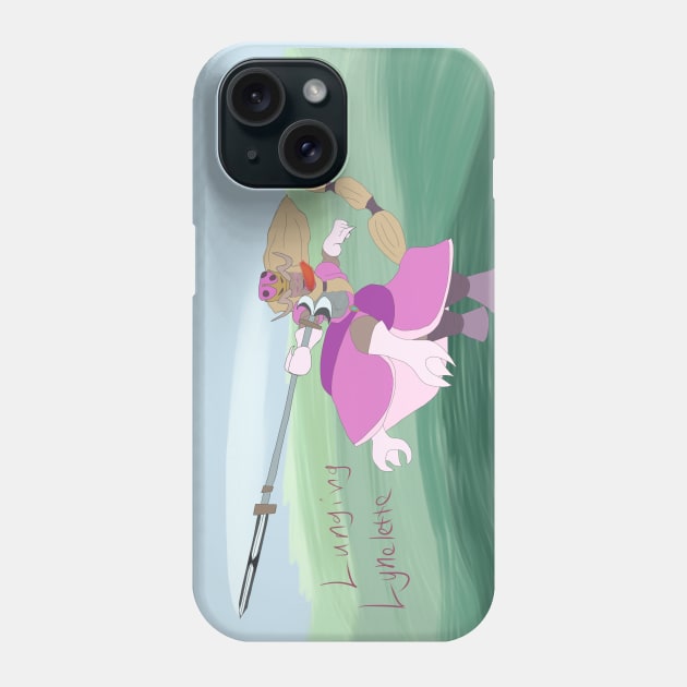 Lunging Lynelette Phone Case by Prinny_Dood_emporium