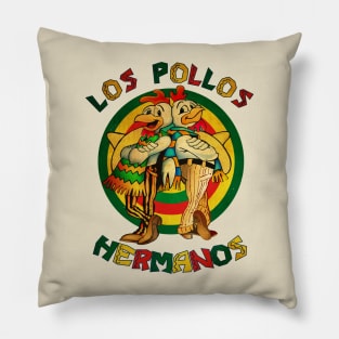 Vintage Los Pollos Hermanos Rasta Pillow