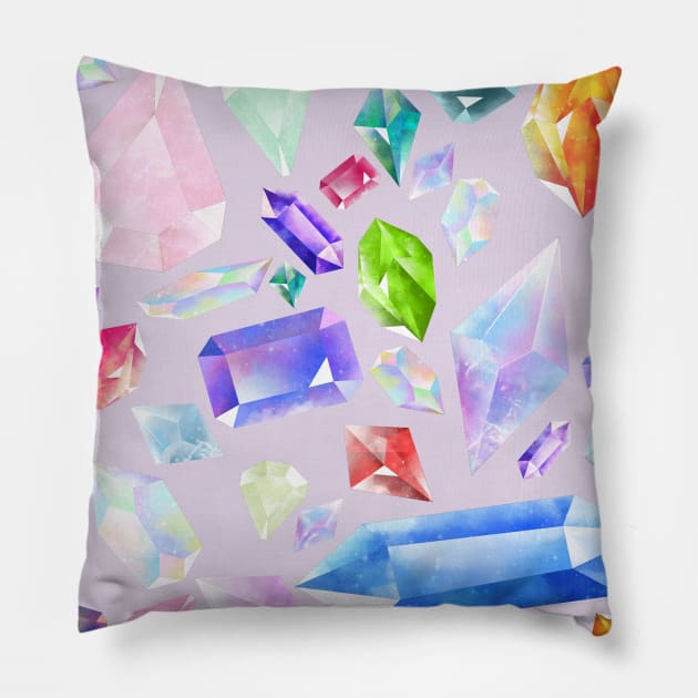 precious stones Pillow by vita95gelman