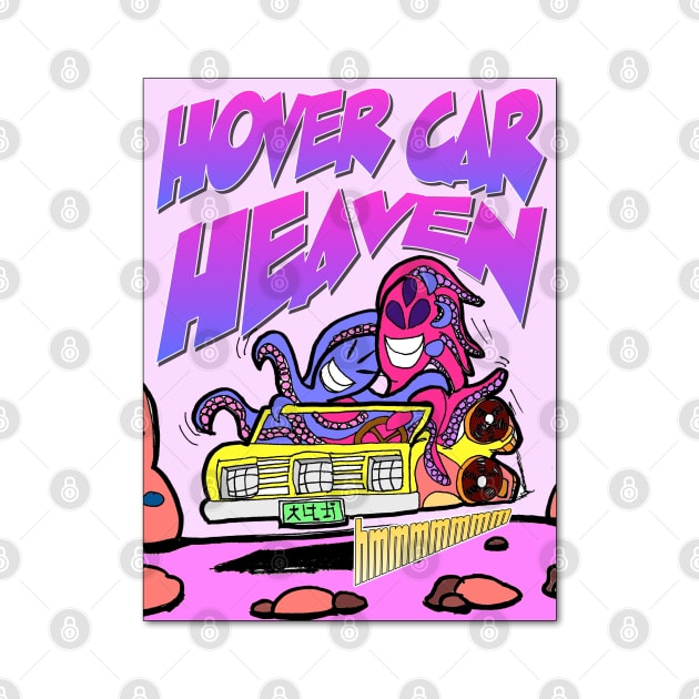 Hover Car Heaven by JWCoenMathArt