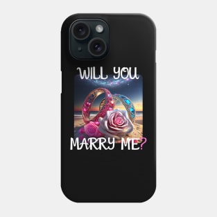 Marriage Proposal For Wedding Or Engagement - Romantic Gift Idea Phone Case