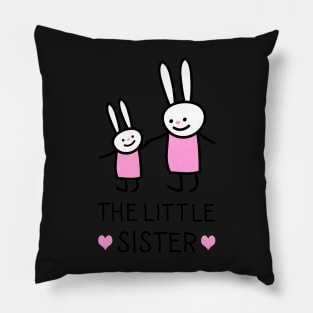 Little sister rabbits Pillow