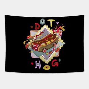 Hot Dog Car (Hotdogs of champions) Tapestry