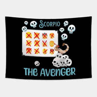 The characters of the zodiac: Scorpio Tapestry