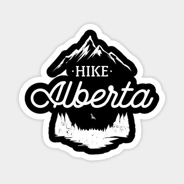 Hike Alberta Magnet by Wintrly