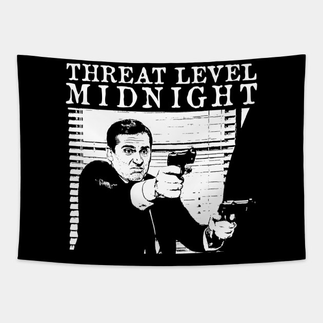 Threat Level Midnight Tapestry by MakgaArt