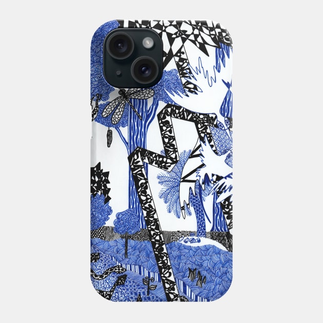 Watching evolution Phone Case by CarolinaCampos