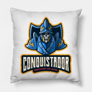 Conquistador BJJ Brazilian Jiu Jitsu V2 Pillow