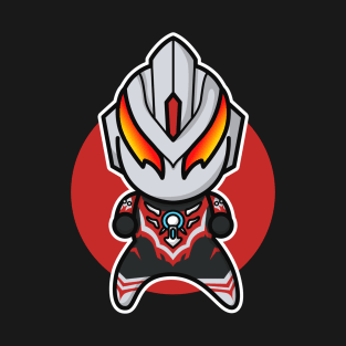 Ultraman Orb Thunder Breastar Chibi Style Kawaii T-Shirt