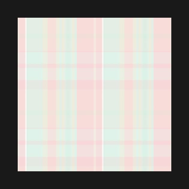 Pastel Aesthetic Conall 1 Hand Drawn Textured Plaid Pattern by GenAumonier