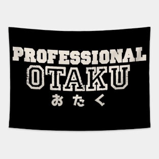 Professional Otaku Japanese Anime Fan Vintage Tapestry