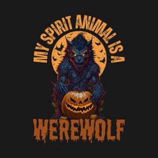 Werewolf Pumpkin T-Shirt