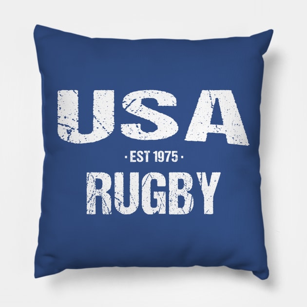 USA Rugby Union (Eagles) Pillow by stariconsrugby