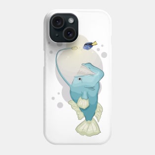 Angler fish from the abyss Phone Case