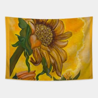 Sunflower Blooms Tapestry