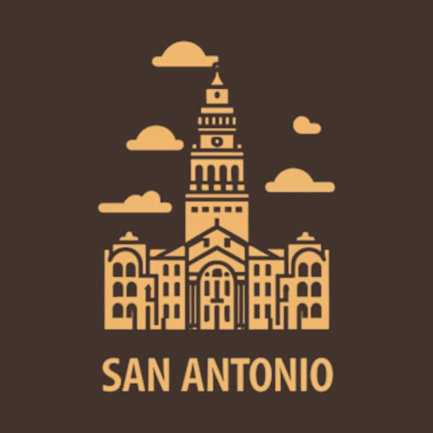 San Antonio by TshirtMA