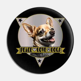 Chihuahua Love Pin