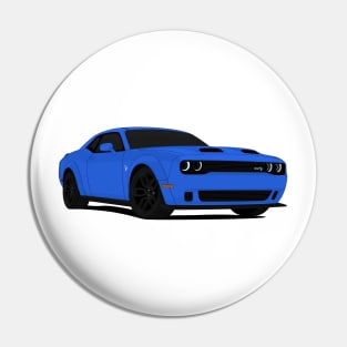 HELLCAT BLUE Pin