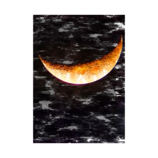 Close Up Detailed Partial Super Moon. For Moon Lovers T-Shirt