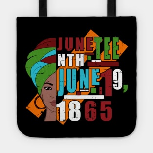 Juneteenth, June 19th, 1865, Black History Tote