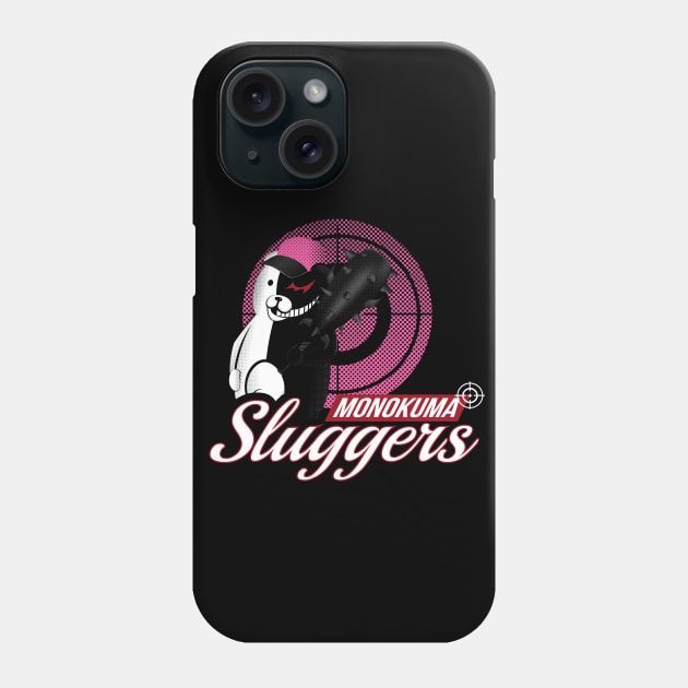 Monokuma Sluggers Phone Case by yashanyu1