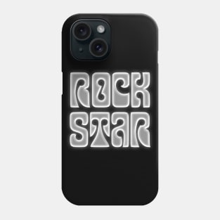 Rock Star - Awesome Retro Type Design Gift #2 Phone Case