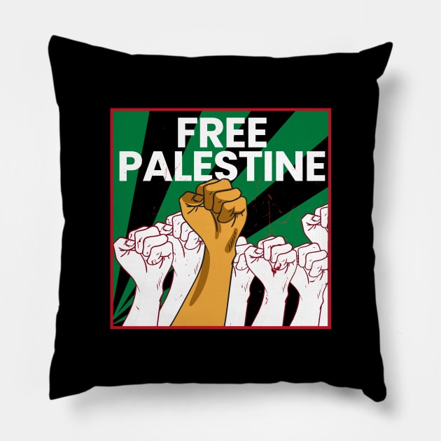 free palestine matters Pillow by aldistar