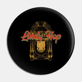 Lindy Hop Vintage Jukebox Pin