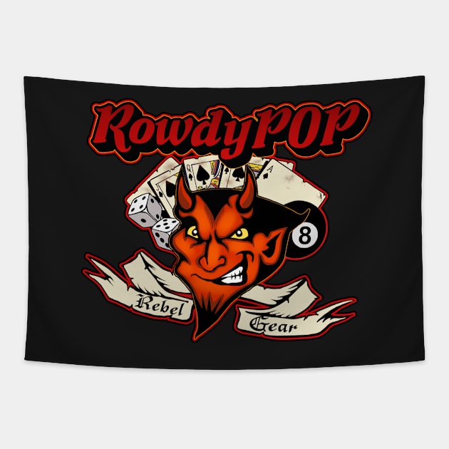 RowdyPOP Rebel Gear Devil Tapestry by RowdyPop