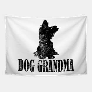 Yorkie Dog Grandma Tapestry