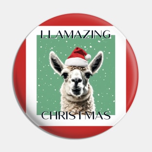 Have a Llama-zing Christmas! Pin