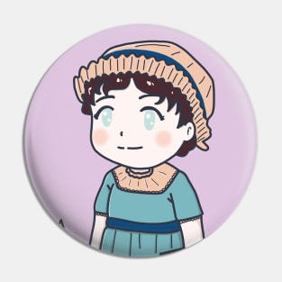 Cute Historical Characters - Jane Austen Pin