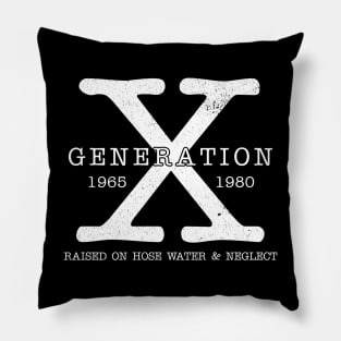 Generation X Pillow