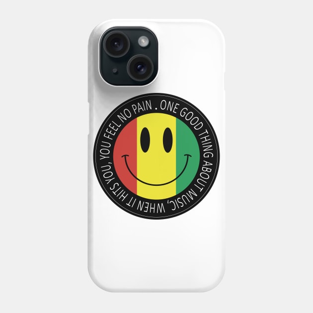 Acid Reggae Smiley Phone Case by Twistedburt