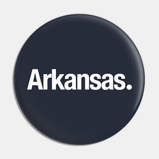 Arkansas. Pin