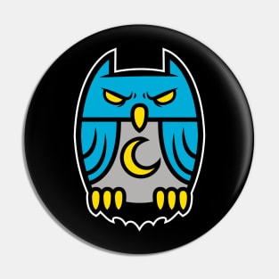 Knight Owl Pin