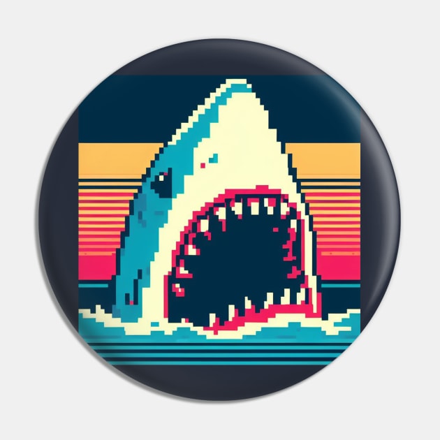 Jaws Shark Pin by nerd.collect