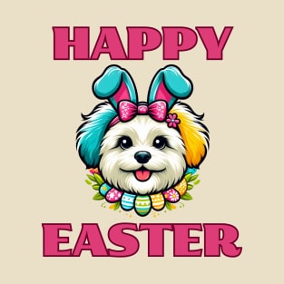 Maltipoo Easter Bunny T-Shirt