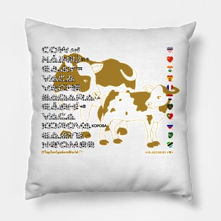 COW: Say ¿Qué? Top Ten Spoken (World) Pillow