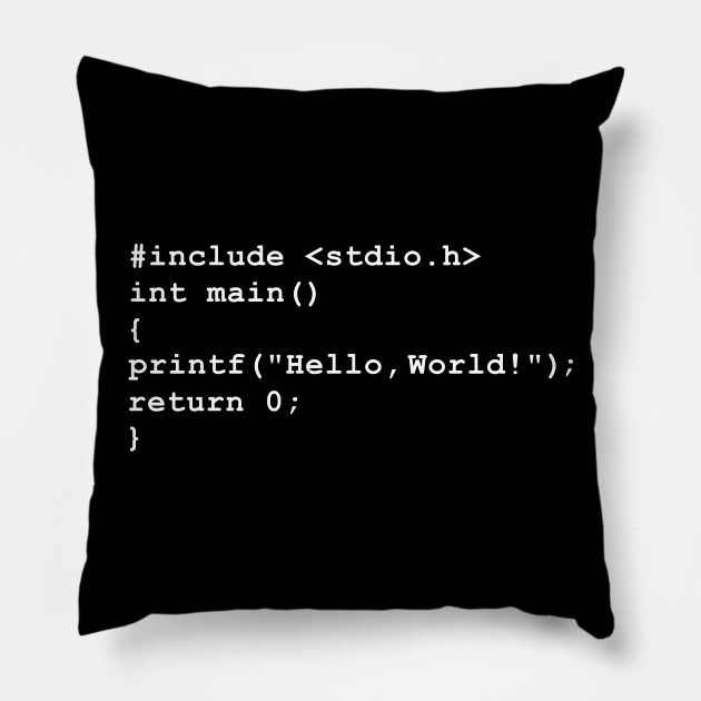 Hello World C Programming Language Coding - 