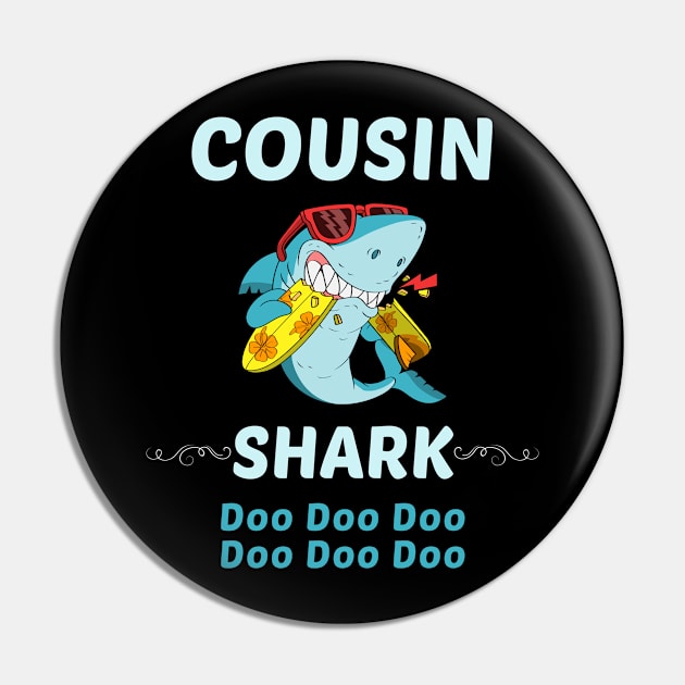 Family Shark 1 COUSIN Pin by blakelan128