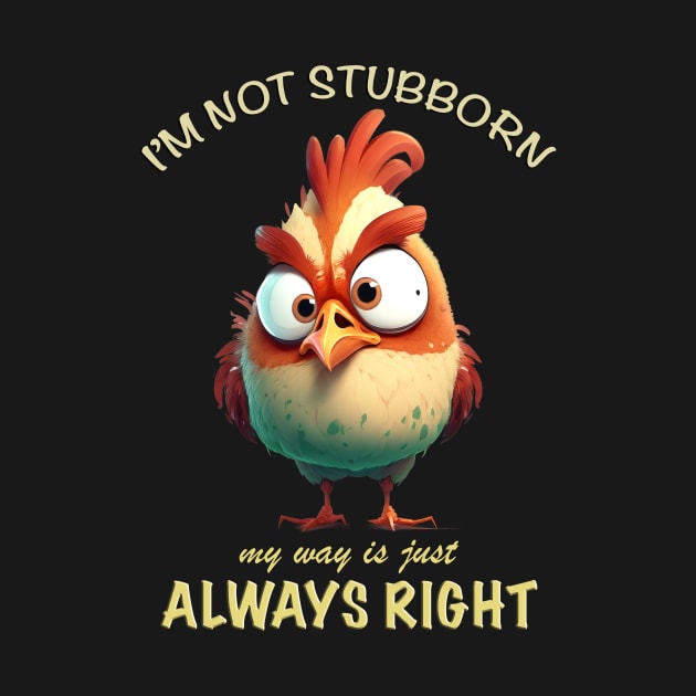 Rooster Concentrated Awesome Cute Adorable Funny Quote by Cubebox