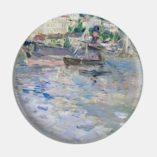 The Port of Nice by Berthe Morisot Pin