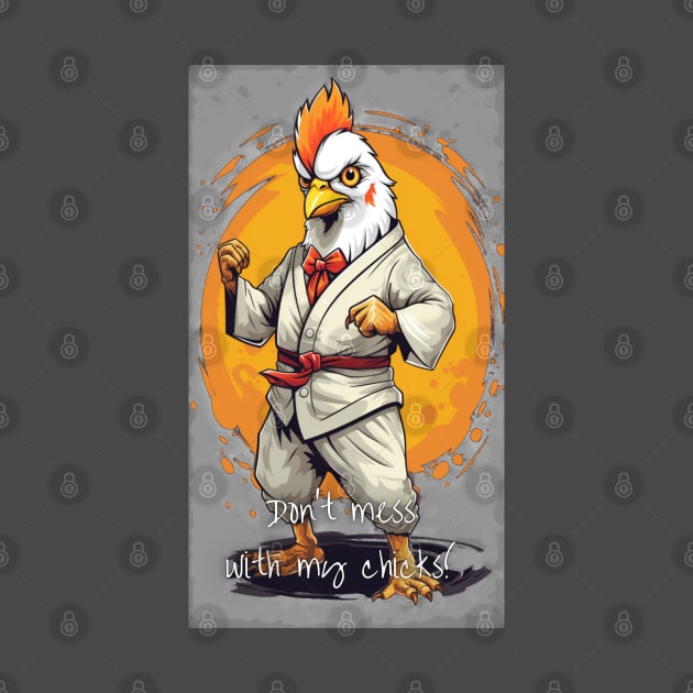 Kung Fu Rooster by baseCompass