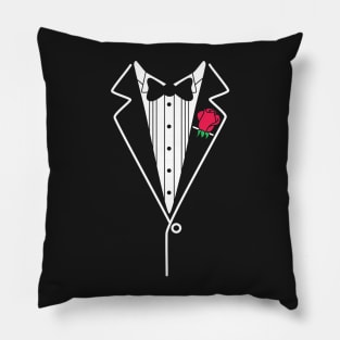 Tuxedo tee Pillow