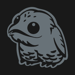 Urutau, cute and weird bird. Stylized art for Common potoo lovers T-Shirt