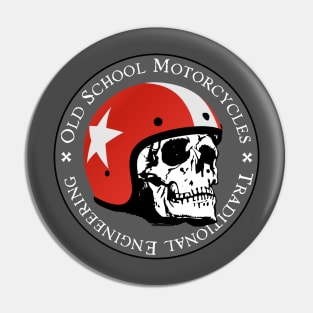 Old School Motorcycles Pin