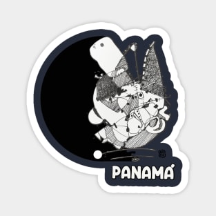 Panama Art. Panama Scapes. Magnet