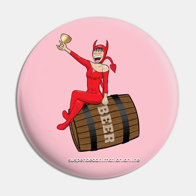 Sue Shimi on Beer Barrel Pin by tyrone_22